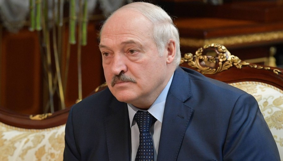 Alaksandr Łukaszenka /ALEXANDER ASTAFYEV / SPUTNIK / GOVERNMENT PRESS SERVICE POOL /PAP/EPA