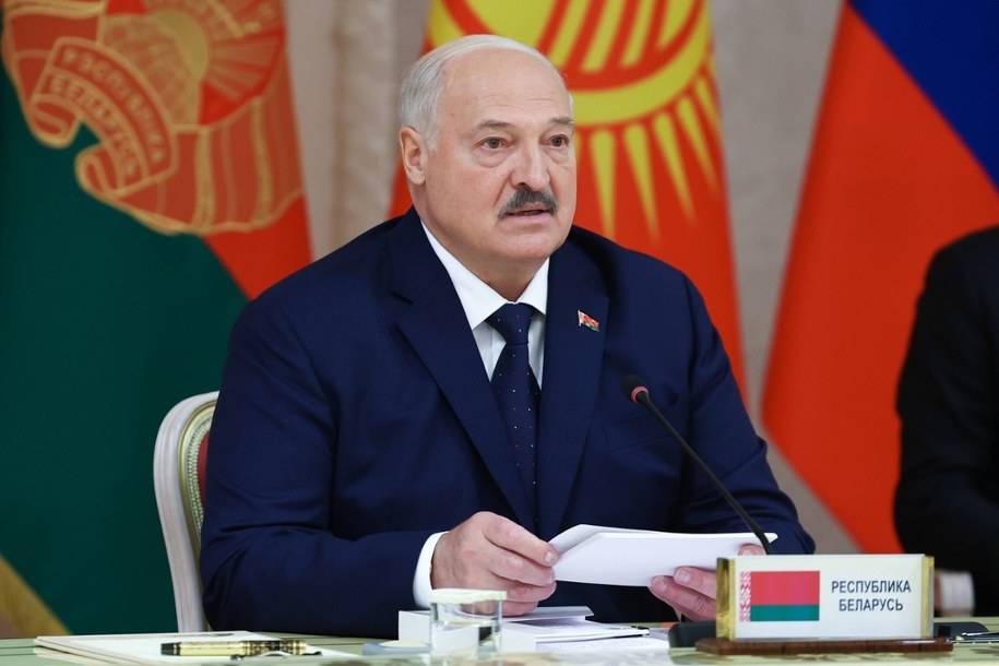 Alaksandr Łukaszenka /ALEXANDER KAZAKOV/SPUTNIK/KREMLIN POOL /PAP/EPA