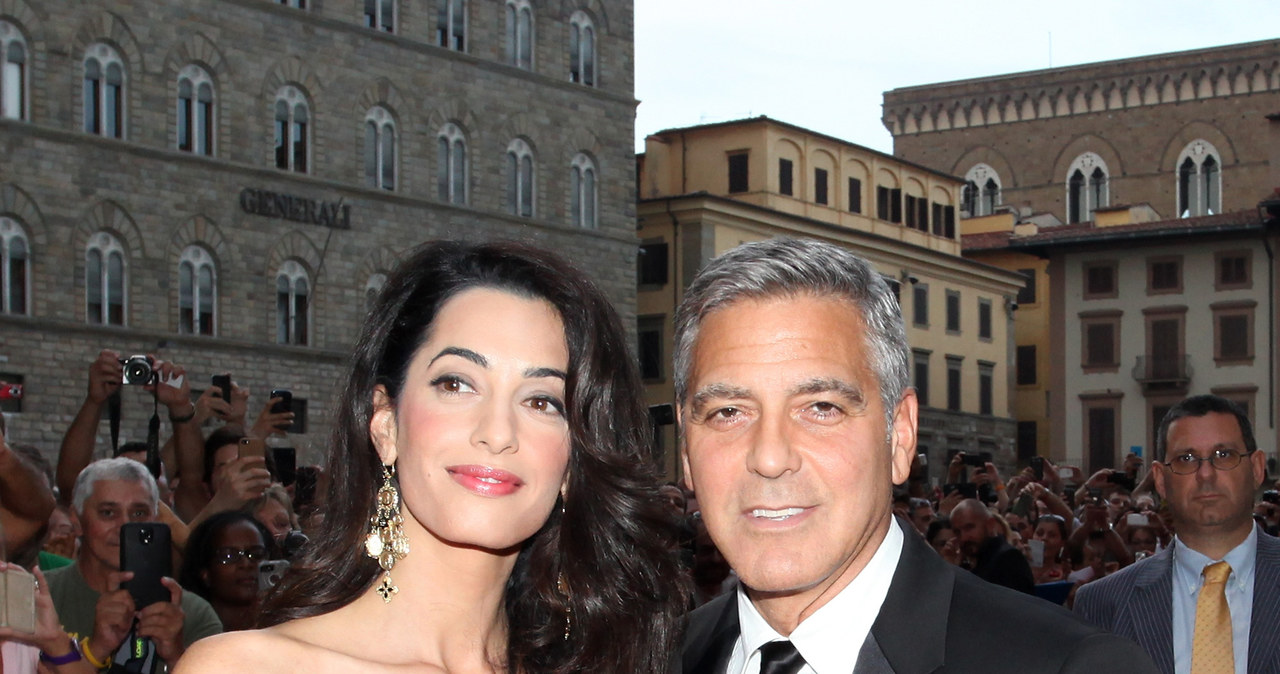 Alamuddin i Clooney są małżeństwem dopiero pół roku /Andrew Goodman /Getty Images