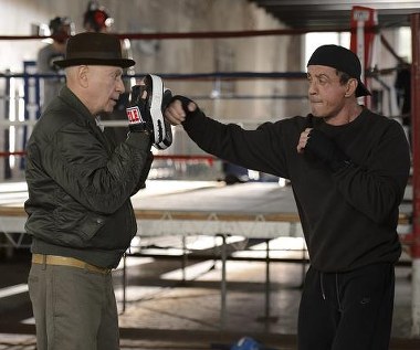 Alan Arkin i Sylvester Stallone w filmie "Legendy ringu"