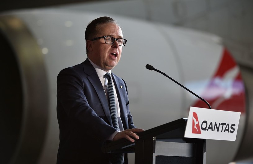 Alan Joyce,  prezes Qantas /AFP