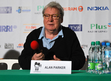 Alan Parker podczas konferencji prasowej w Łodzi /INTERIA.PL