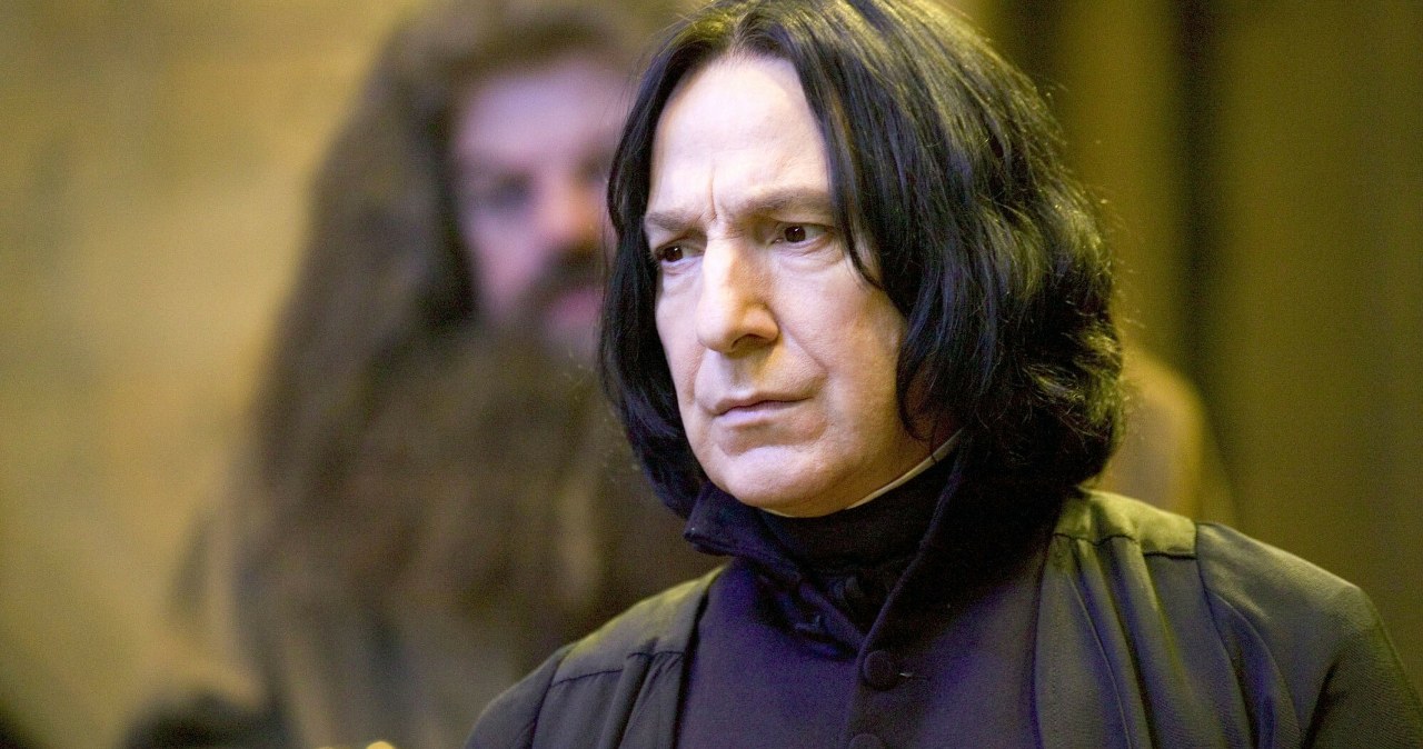 Alan Rickman jako Severus Snape w filmie "Harry Potter i Czara Ognia" /Warner Bros/Courtesy Everett Collection /East News