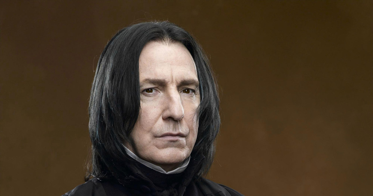 Alan Rickman w kostiumie Sewerusa Snape'a /East News