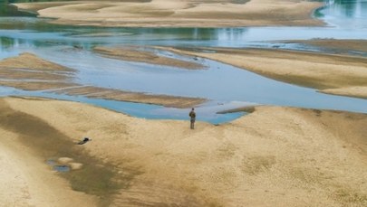 Alarm hydrologiczny. Tak niskiego stanu wody w Wiśle nie było w historii
