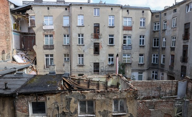 ​Alarm na budowie tunelu w Łodzi. 100 kamienic do sprawdzenia