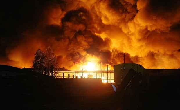Alarm powietrzny w krajach bałtyckich. Ukraina znów atakuje rosyjski port nad Bałtykiem