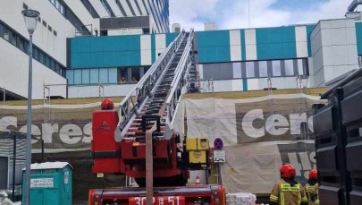 Alarm pożarowy w łódzkim szpitalu. Ewakuowano niemal 200 osób