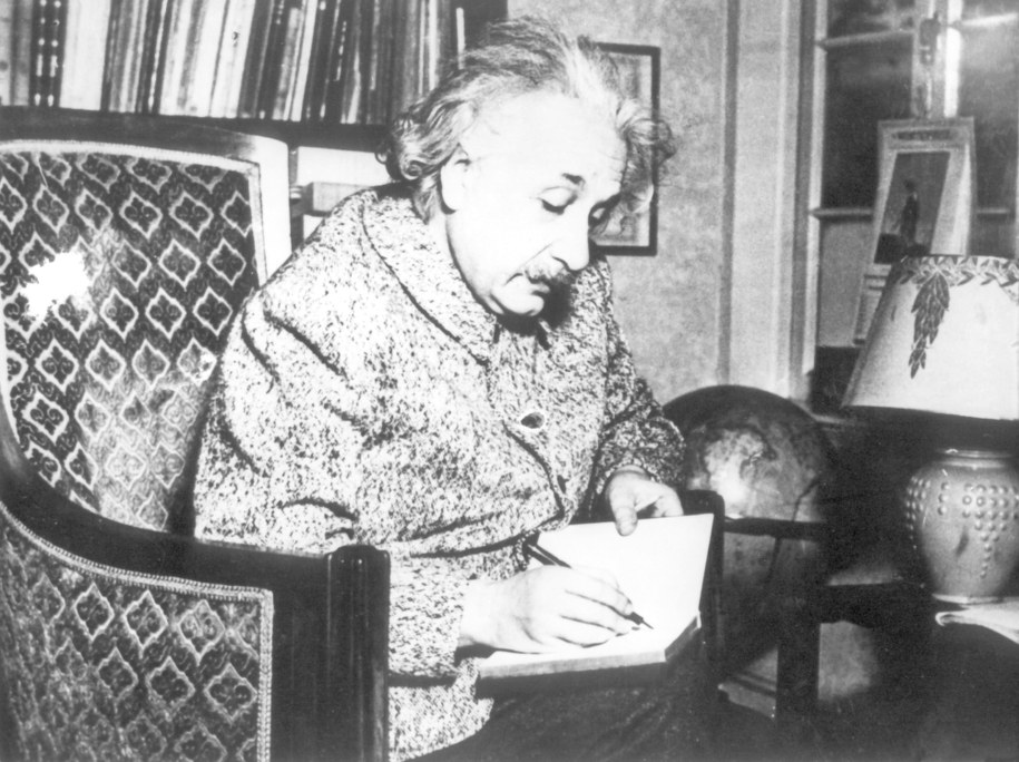 Albert Einstein /DPA /PAP/EPA