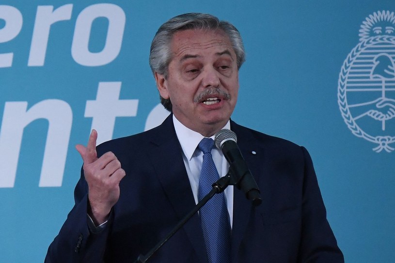 Alberto Fernandez, prezydent Argentyny /AFP