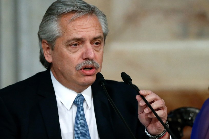 Alberto Fernandez /JUAN IGNACIO RONCORONI /PAP/EPA