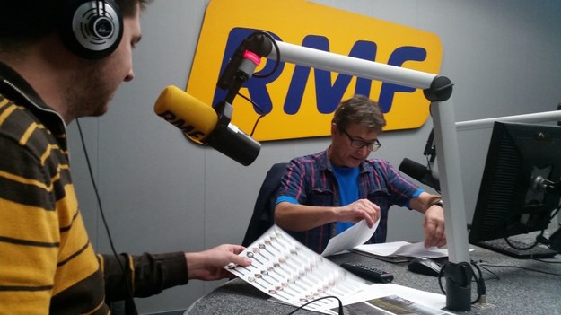 Albin Marciniak w studio Faktów RMF FM /Krzysztof Nepelski /RMF FM