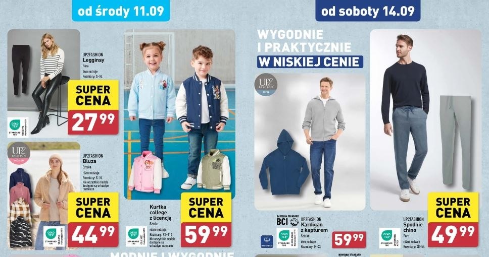 Aldi oferuje modną odzież na jesień! /Aldi.pl /INTERIA.PL