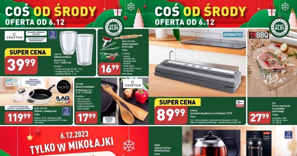 Aldi oferuje rabat na Mikołajki! /Aldi.pl /INTERIA.PL