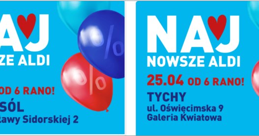 Aldi otwiera nowe sklepy! /Biuro prasowe Aldi /INTERIA.PL