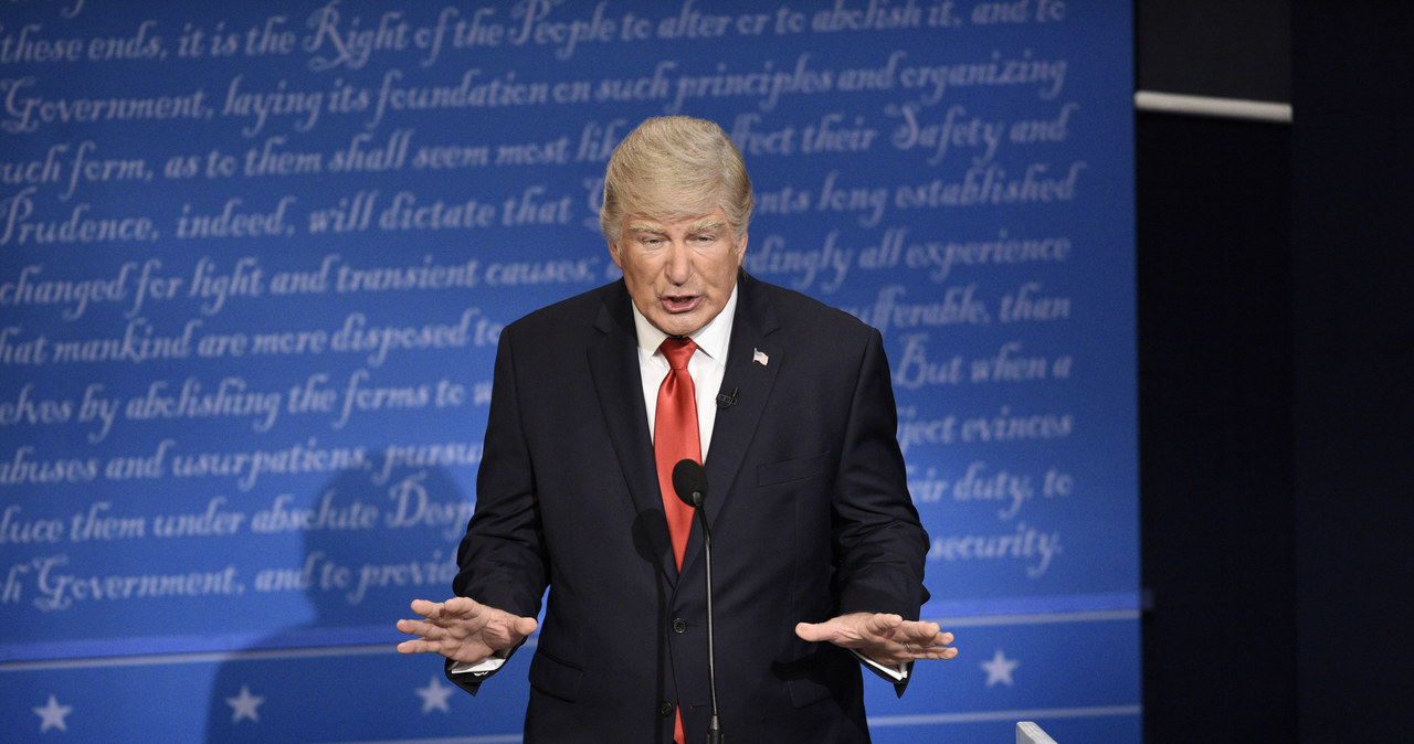 Alec Baldwin jako Donald Trump /NBC/NBCU Photo Bank /Getty Images