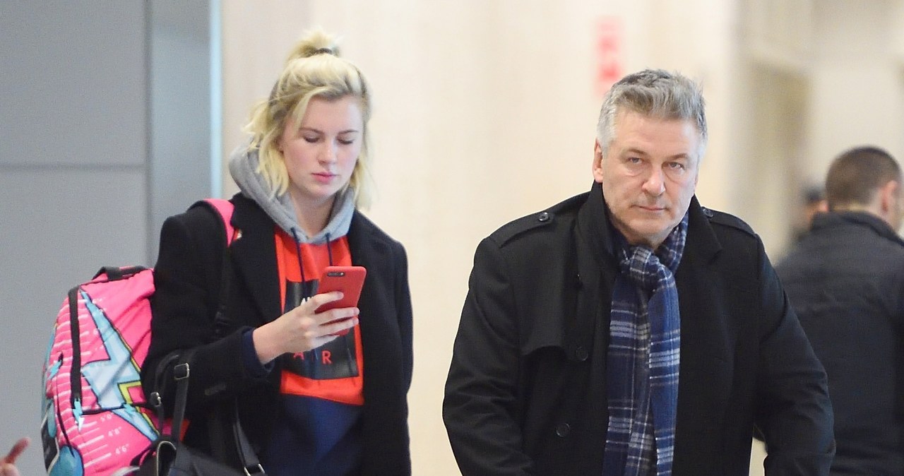 Alec Baldwin z córką /Ron Asadorian / Splash News /East News