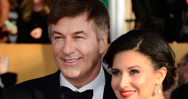 Alec Baldwin z żoną /Frazer Harrison /Getty Images