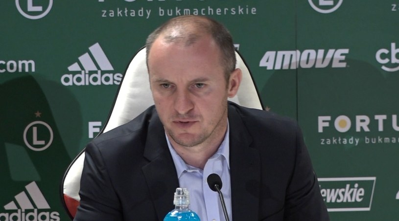 Aleksandar Vuković, trener Legii, doczekał się lewego obrońcy /Zbigniew Czyż /INTERIA.PL