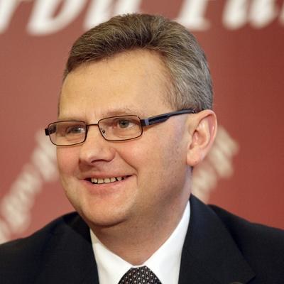 Aleksander Grad, minister skarbu. Fot. PIOTR BLAWICKI /Agencja SE/East News