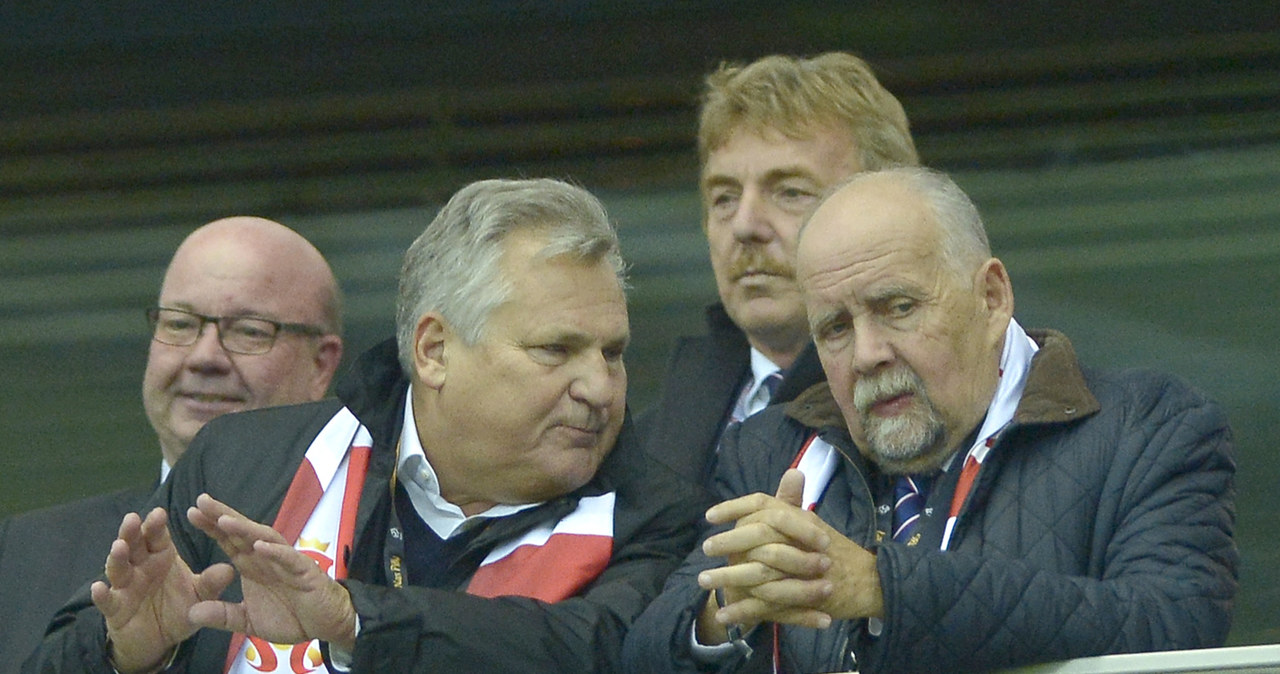 Aleksander Kwaśniewski, Zbigniew Boniek, Andrzej Person /Piętka Mieszko /AKPA