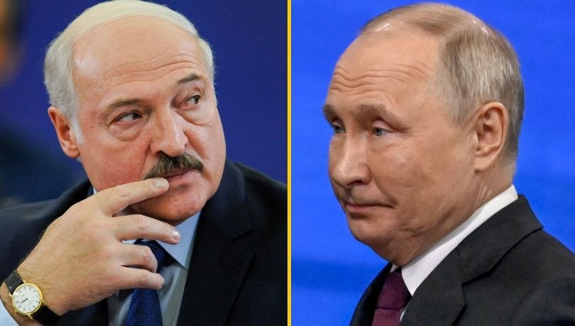 Aleksander łukaszenka I Władimir Putin. /Shutterstock