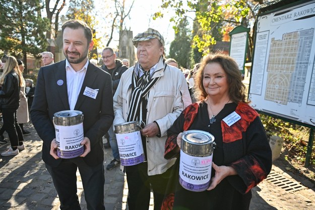 Aleksander Miszalski, Aleksander Łodzia-Kobyliński, Anna Dymna /Art Service /PAP