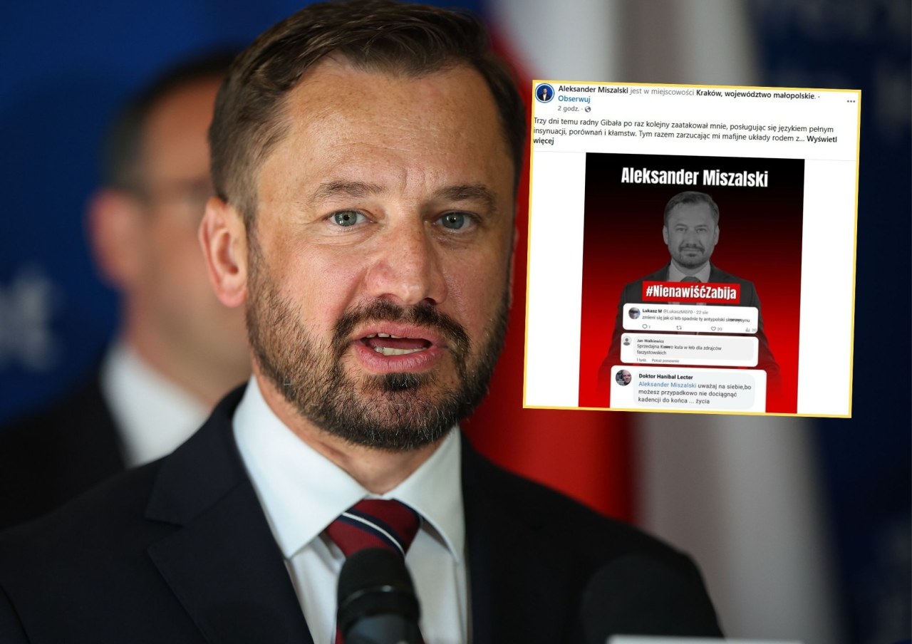 Aleksander Miszalski otrzymuje groźby śmierci. Jest odpowiedź Łukasza Gibały