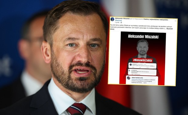 Aleksander Miszalski otrzymuje groźby śmierci. Jest odpowiedź Łukasza Gibały