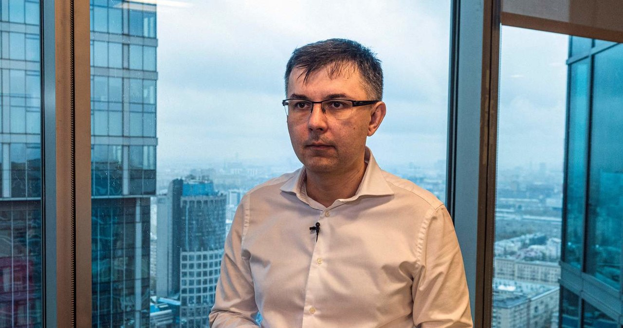 Aleksander Shulgin, szef rosyjskiej platformy e-commerce Ozon /AFP