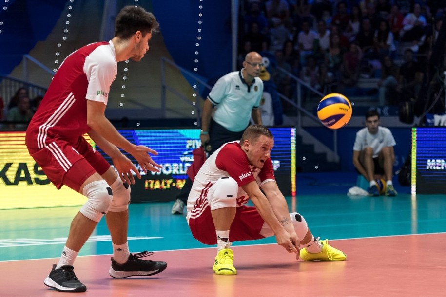 Aleksander Śliwka i Damian Wojtaszek w przyjęciu / 	Maciej Kulczyński    /PAP