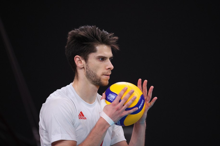 Aleksander Śliwka podczas meczu na igrzyskach olimpijskich / 	Leszek Szymański    /PAP