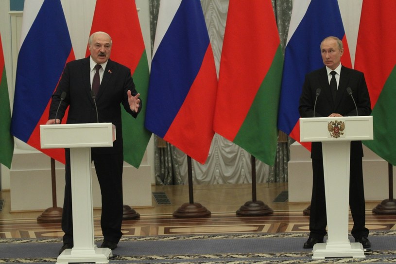 Aleksandr Łukaszenka i Władimir Putin /Mikhail Svetlov/Getty Images /Getty Images