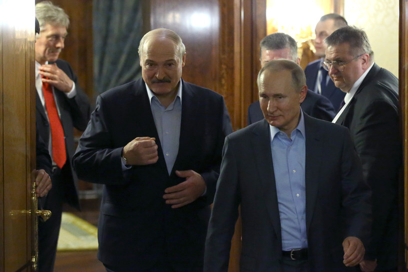 Aleksandr Łukaszenka i Władimir Putin /Mikhail Svetlov /Getty Images