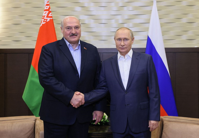 Aleksandr Łukaszenka i Wladimir Putin /GAVRIIL GRIGOROV /AFP