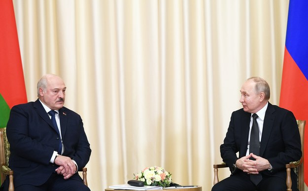 Aleksandr Łukaszenka i Władimir Putin /Vladimir Astapkovich/Sputnik/Kremlin Pool/POOL /PAP/EPA