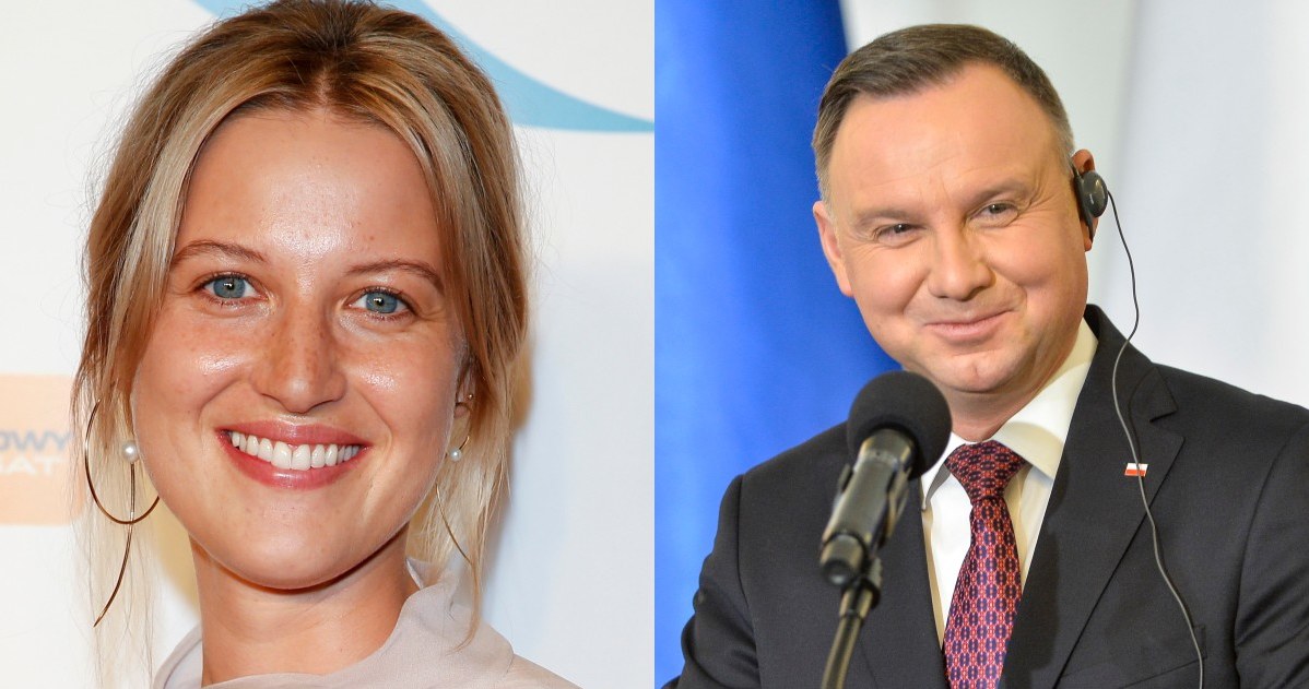 Aleksandra Domańska, Andrzej Duda /AKPA