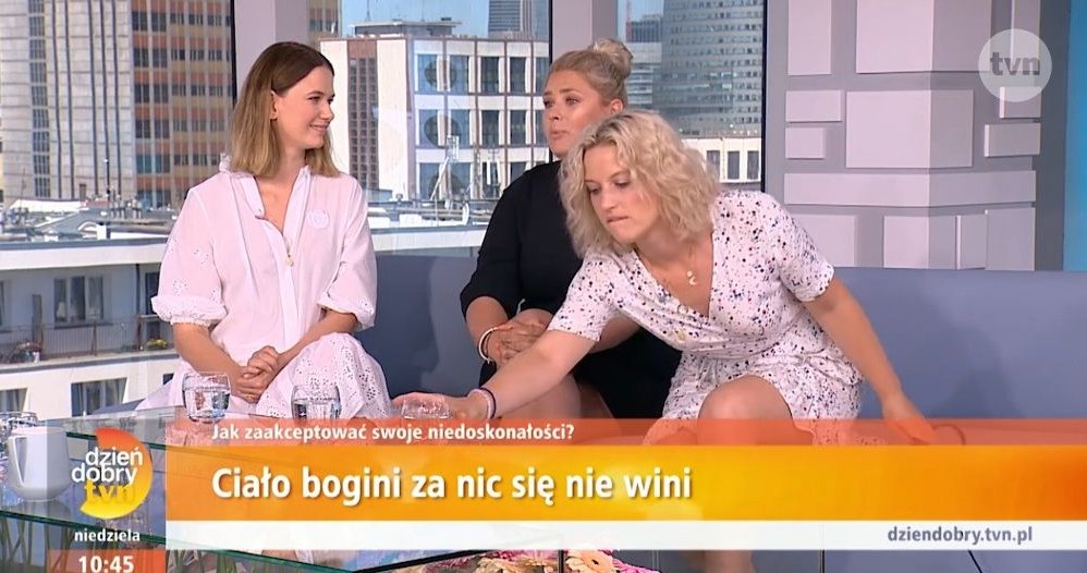 Aleksandra Domańska w programie "Dzień Dobry TVN" /screen z "Dzień Dobry TVN" /materiały prasowe