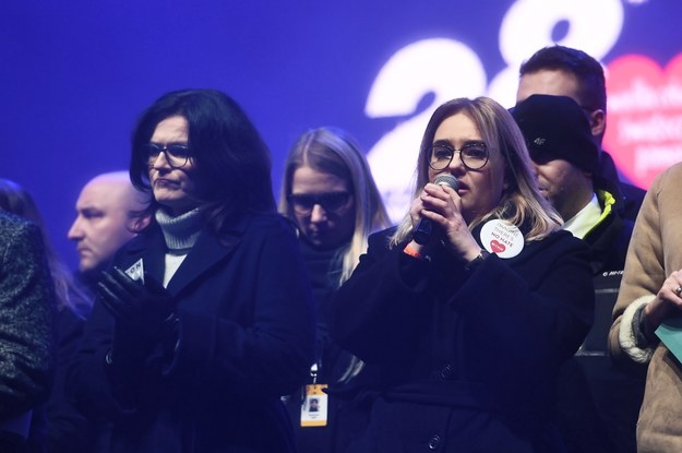 Aleksandra Dulkiewicz i Magdalena Adamowicz /Marcin Gadomski /PAP