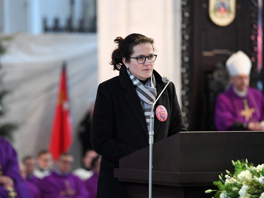 Aleksandra Dulkiewicz / 	Adam Warżawa    /PAP