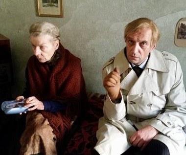 Aleksandra Górska  i Janusz Chabior na planie filmu "Ederly" - fot. Claire Xavier