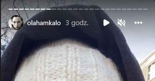 Aleksandra Hamkało: instagram.com/olahamkalo/ /Screen z InstaStory