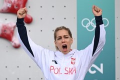 Aleksandra Mirosław zdobyła złoto, a Aleksandra Kałucka brąz we wspinaczce sportowej na czas na igrz