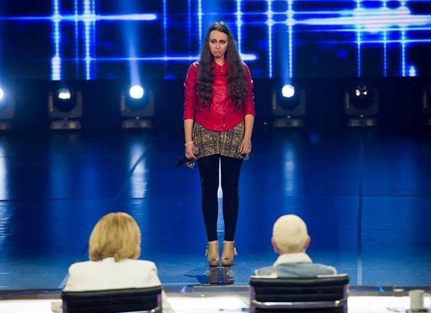 Aleksandra Piruta popłakała się na scenie "Must Be The Music" /Polsat