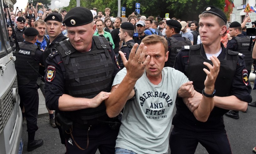 Aleksiej Nawalny był wielokrotnie zatrzymywany przez władze /AFP