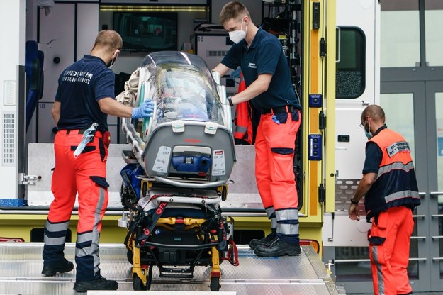 Aleksiej Nawalny trafił do berlińskiej kliniki Charite /Clemens Bilan /PAP/EPA