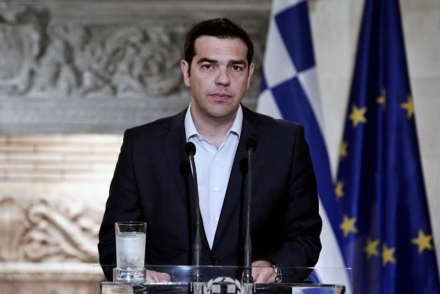 Aleksis Cipras, premier Grecji /AFP