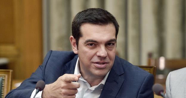 Aleksis Cipras, premier Grecji /AFP