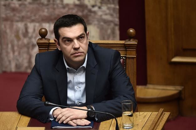 Aleksis Cipras, premier rządu Grecji /AFP