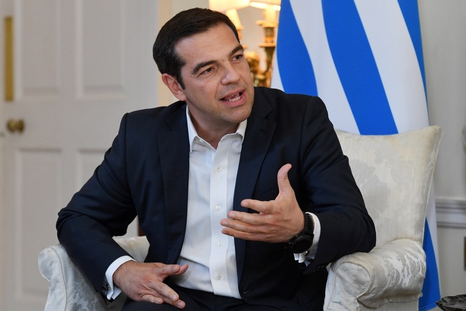 Aleksis Cipras /	ANDY RAIN / POOL /PAP/EPA